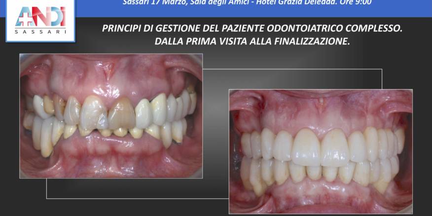 Principi di getione del paziente odontoiatrico complesso